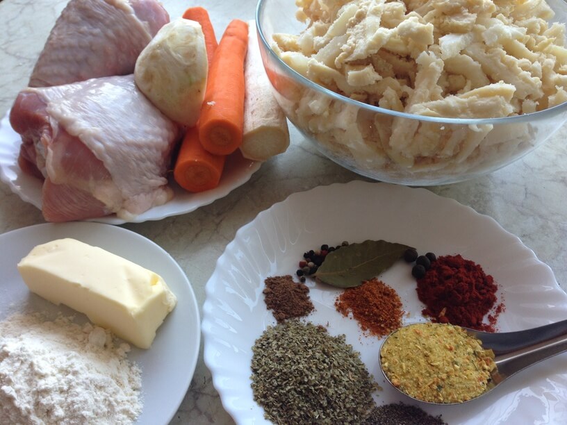 ingredients for polish tripe soup in instant pot