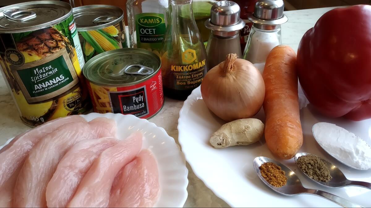 ingredients for sweet and sour turkey - instant pot club